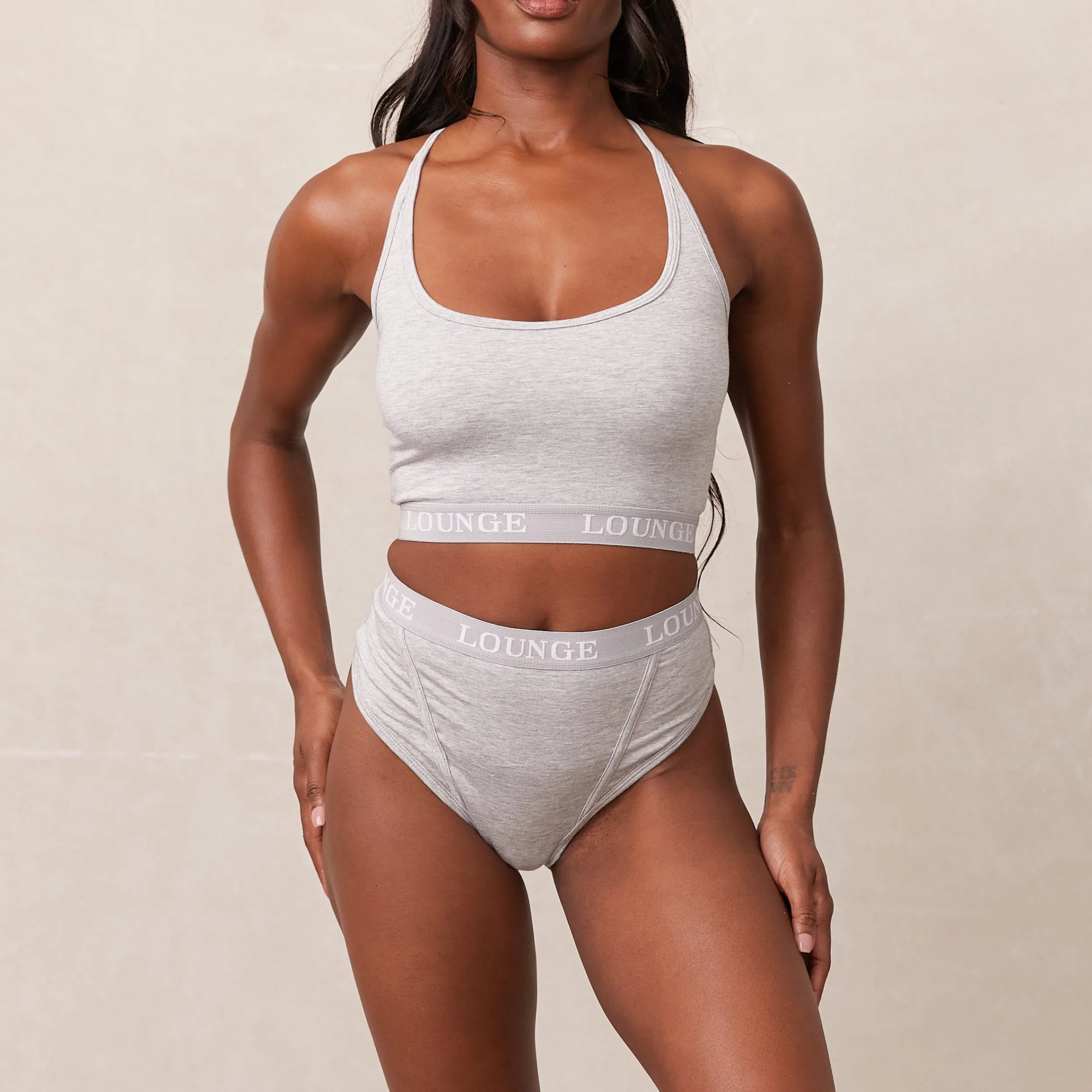 Lounge Underwear Behåar<Bamboo Basic Bralette - Grå