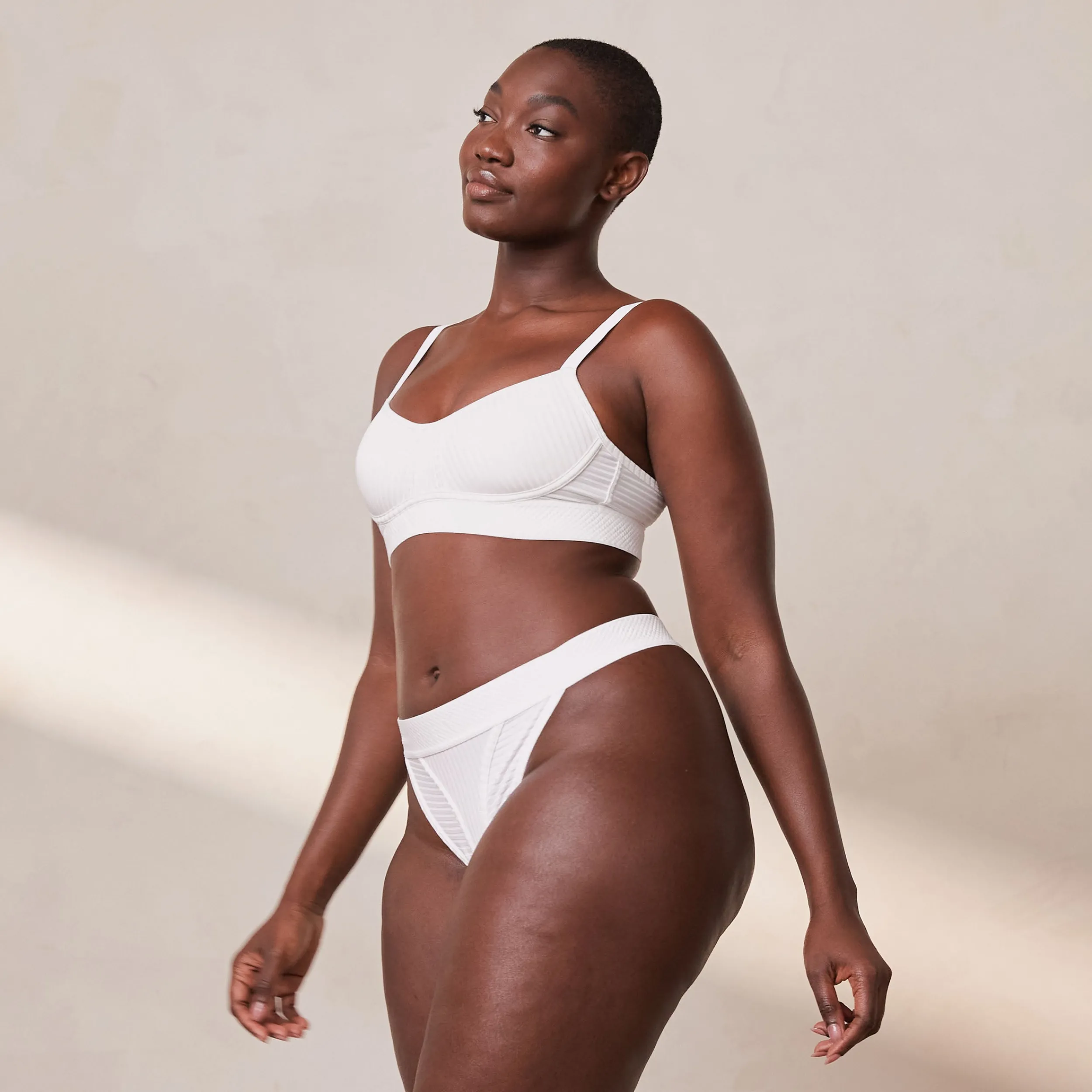Lounge Underwear Utan Bygel | Vadderad<Bare BH - Vit