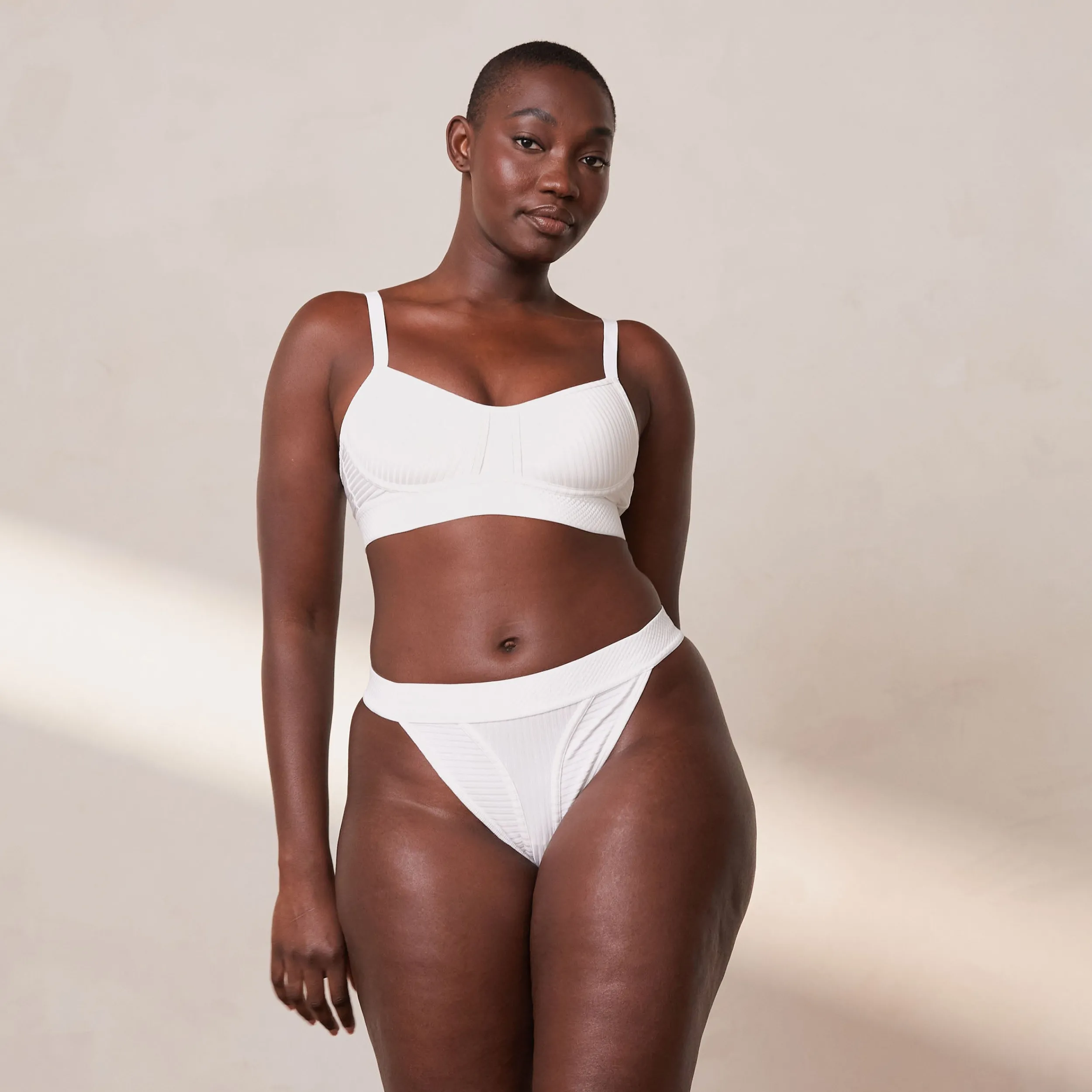 Lounge Underwear Utan Bygel | Vadderad<Bare BH - Vit