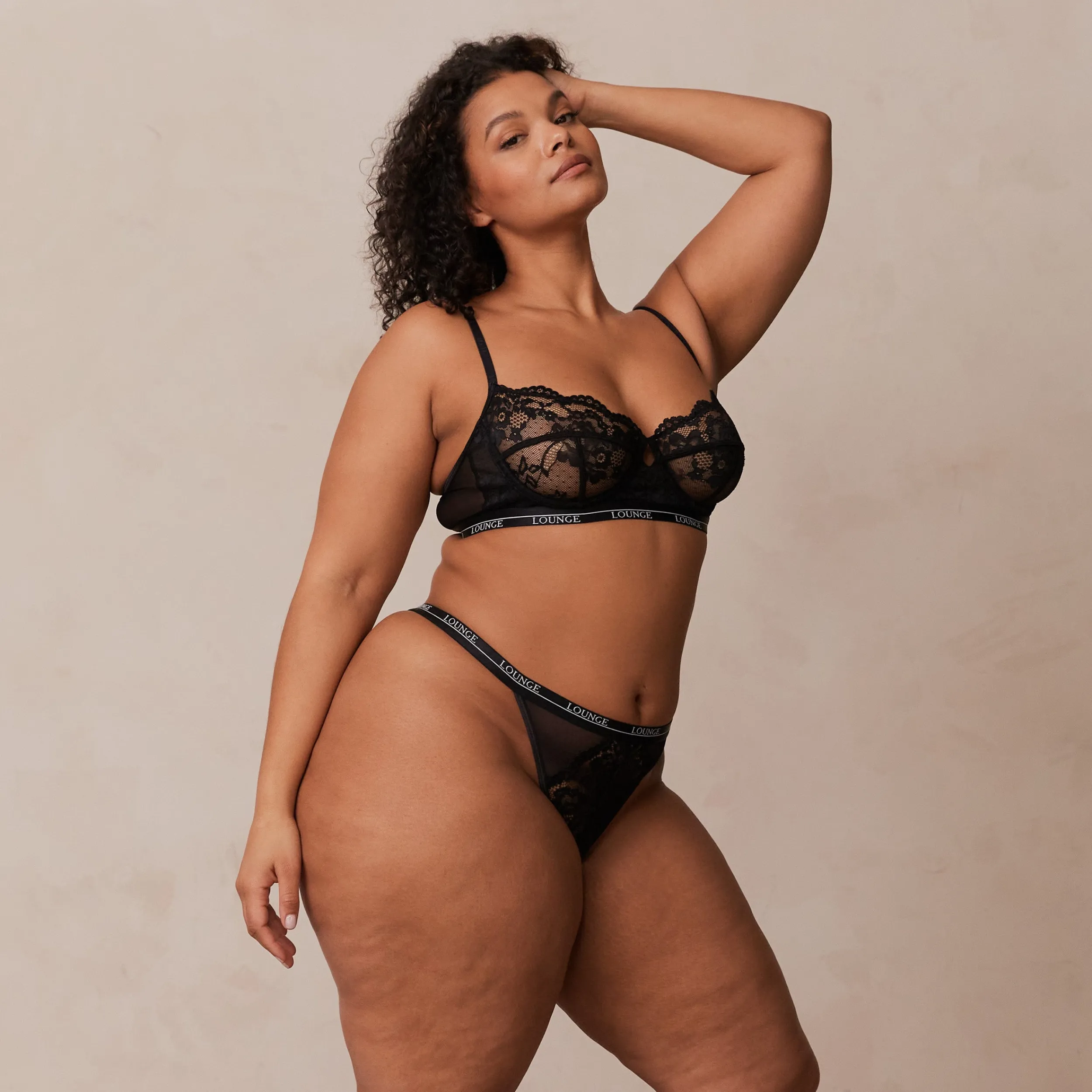 Lounge Underwear Balcony | Med Bygel<Blossom Balcony BH - Svart
