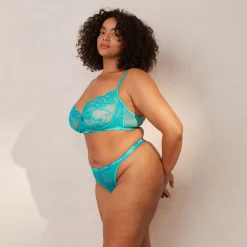 Lounge Underwear Behåar<Blossom Balcony BH - Tealfärg