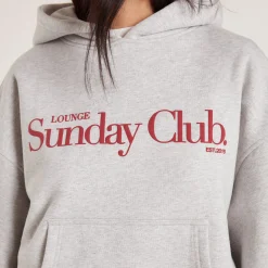 Lounge Underwear Huvtröjor Och Tröjor<Boxy Hoodie - Grå Marl GråMarl