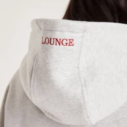 Lounge Underwear Huvtröjor Och Tröjor<Boxy Hoodie - Grå Marl GråMarl