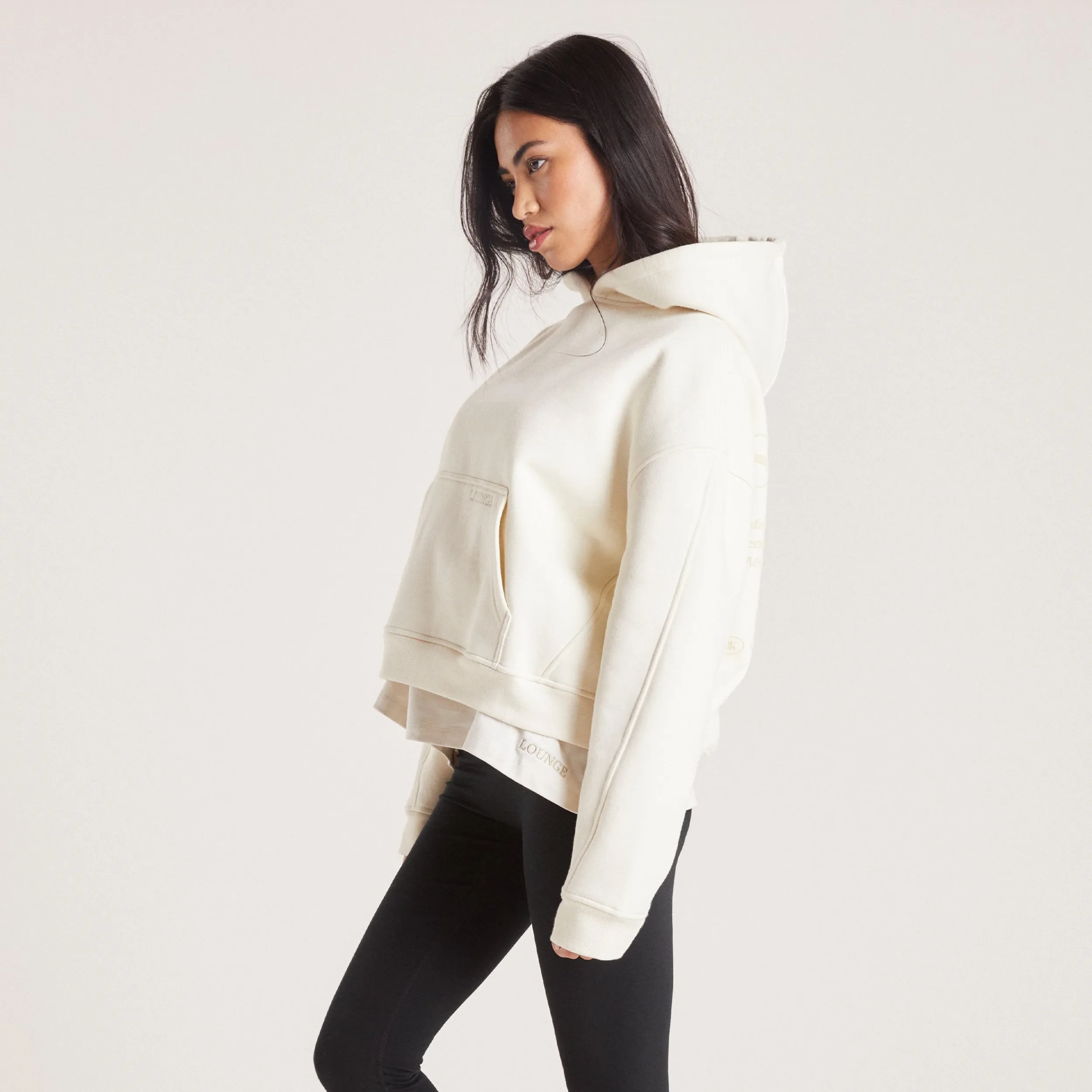 Lounge Underwear Huvtröjor Och Tröjor<Boxy Hoodie - Tofu