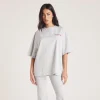 Lounge Underwear Toppar Och T-Shirts<Boxy T-Shirt - Grå Marl GråMarl