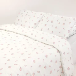 Lounge Underwear Sängkläder | Accessoarer<Breakfast Club Påslakan - Blommig Vit BlommigVit