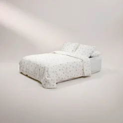 Lounge Underwear Sängkläder | Accessoarer<Breakfast Club Påslakan - Blommig Vit BlommigVit