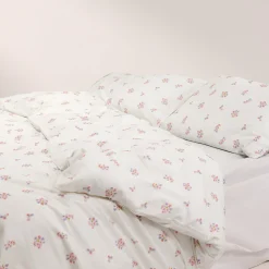 Lounge Underwear Sängkläder | Accessoarer<Breakfast Club Påslakan - Blommig Vit BlommigVit