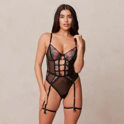Lounge Underwear Intimates<Brooke Bodysuit - Svart