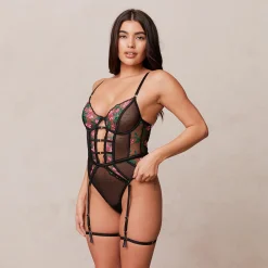 Lounge Underwear Intimates<Brooke Bodysuit - Svart