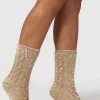 Lounge Underwear Strumpor Och Accessoarer | Accessoarer<Chenille Stickade Strumpor - Minkfärg