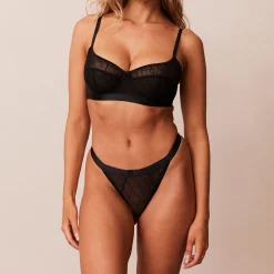 Lounge Underwear Behåar<Chic Balcony BH - Svart
