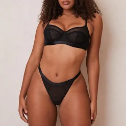 Lounge Underwear Behåar<Chic Balcony BH - Svart