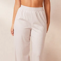 Lounge Underwear Pyjamasbyxor<Classic Fleece Oversized Pyjamabyxor - Krämfärgad