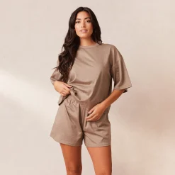 Lounge Underwear Pyjamasset | Pyjamasbyxor<Classic Fleece Oversized Pyjamashorts - Fawn