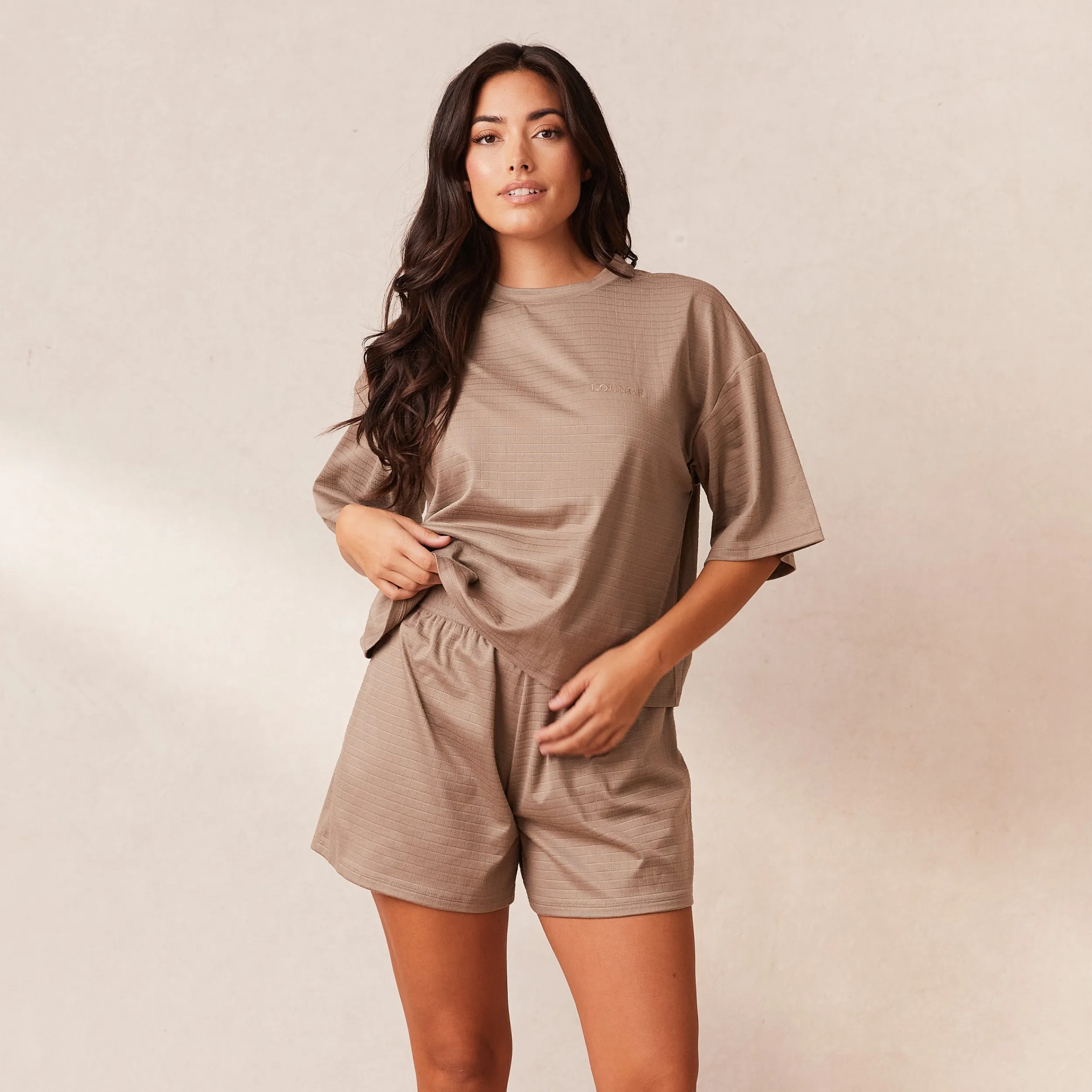 Lounge Underwear Pyjamasset | Pyjamasbyxor<Classic Fleece Oversized Pyjamashorts - Fawn