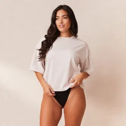 Lounge Underwear Pyjamastoppar<Classic Fleece Oversized Pyjamatopp - Krämfärgad
