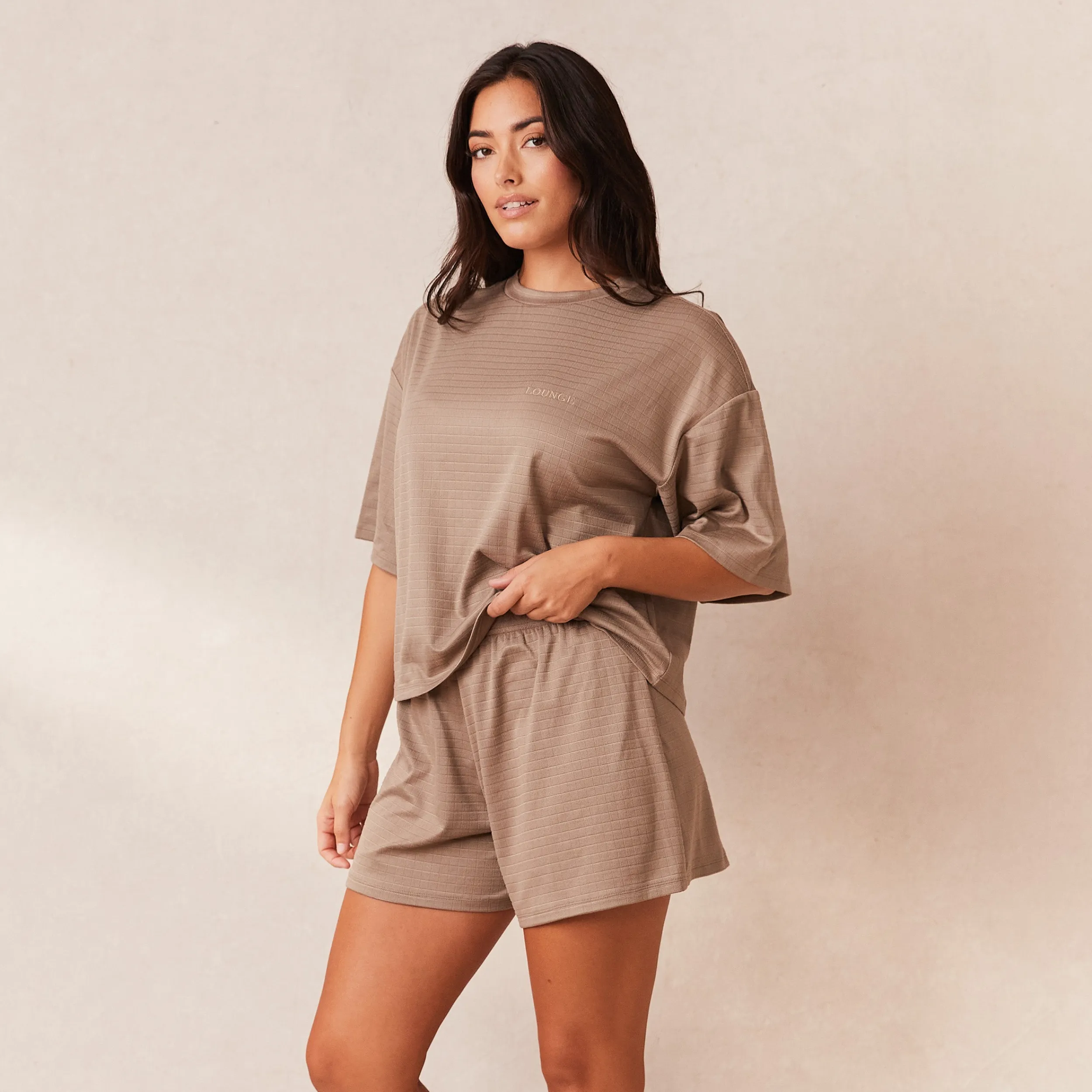 Lounge Underwear Pyjamasset | Pyjamasbyxor<Classic Fleece Oversized Pyjamashorts - Fawn