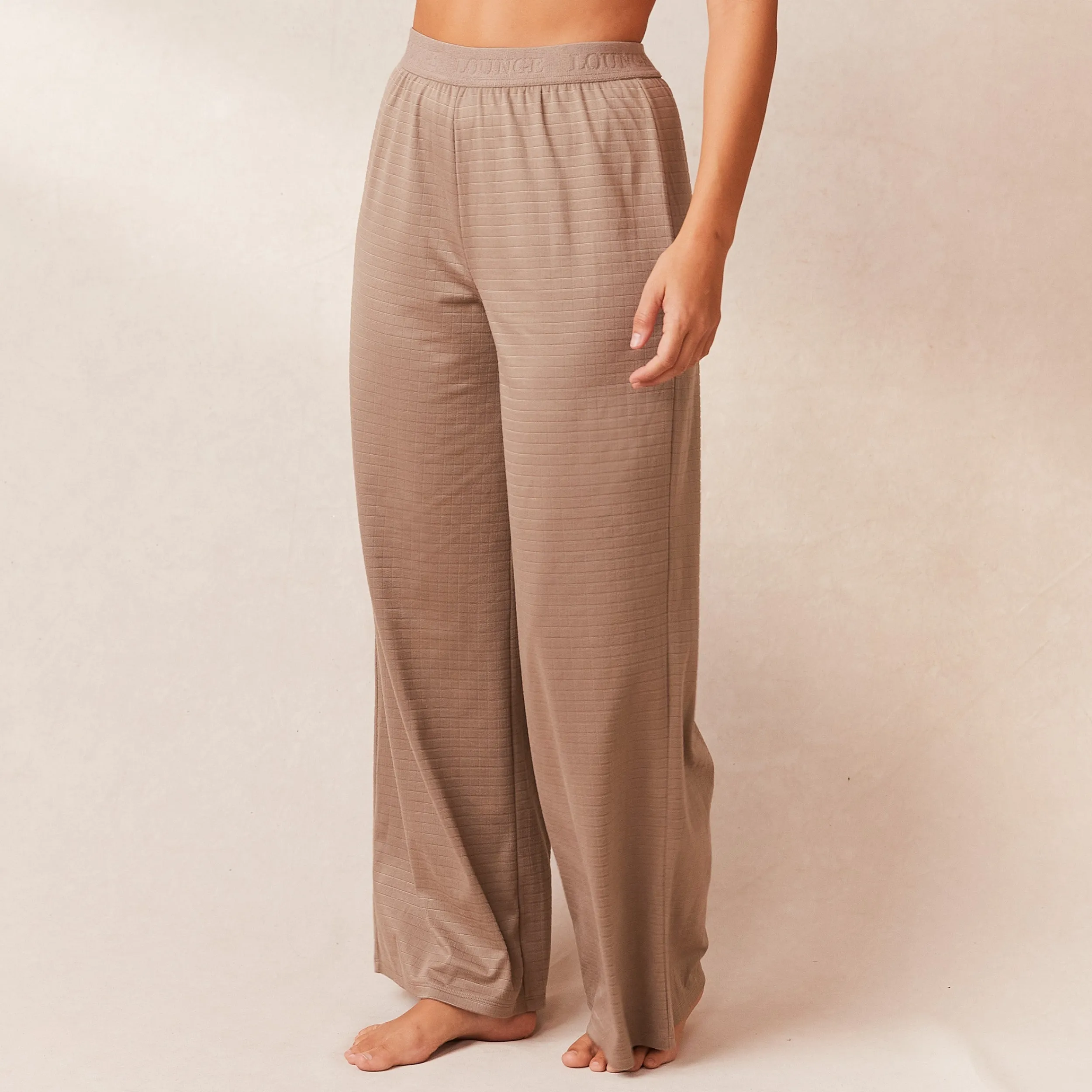 Lounge Underwear Pyjamasset | Pyjamasbyxor<Classic Fleece Oversized Pyjamabyxor - Fawn
