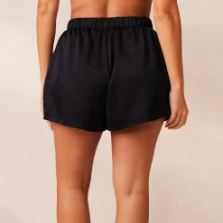 Lounge Underwear Pyjamasbyxor<Classic Satin Pyjamashorts - Svart