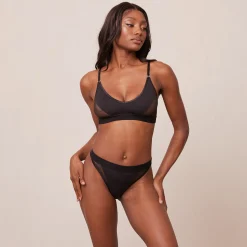 Lounge Underwear Behåar<Contour Mesh BH - Svart