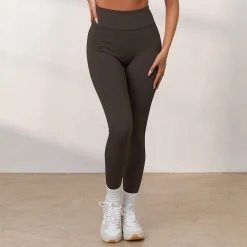 Lounge Underwear Leggings<Cosy Ribbade Leggings - Espresso