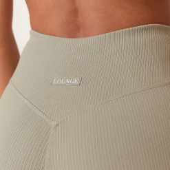 Lounge Underwear Leggings<Cosy Ribbade Leggings - Mörkbrun