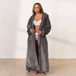 Lounge Underwear Morgonrockar Och Badrockar<Cuddle Me Morgonrock - Kolsvart