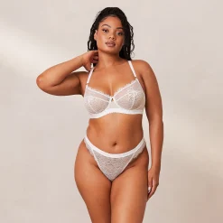 Lounge Underwear Med Bygel<Desire Balcony BH - Vit