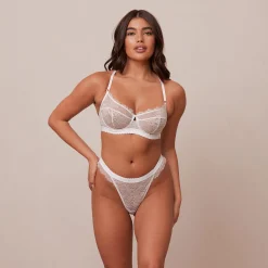 Lounge Underwear Med Bygel<Desire Balcony BH - Vit