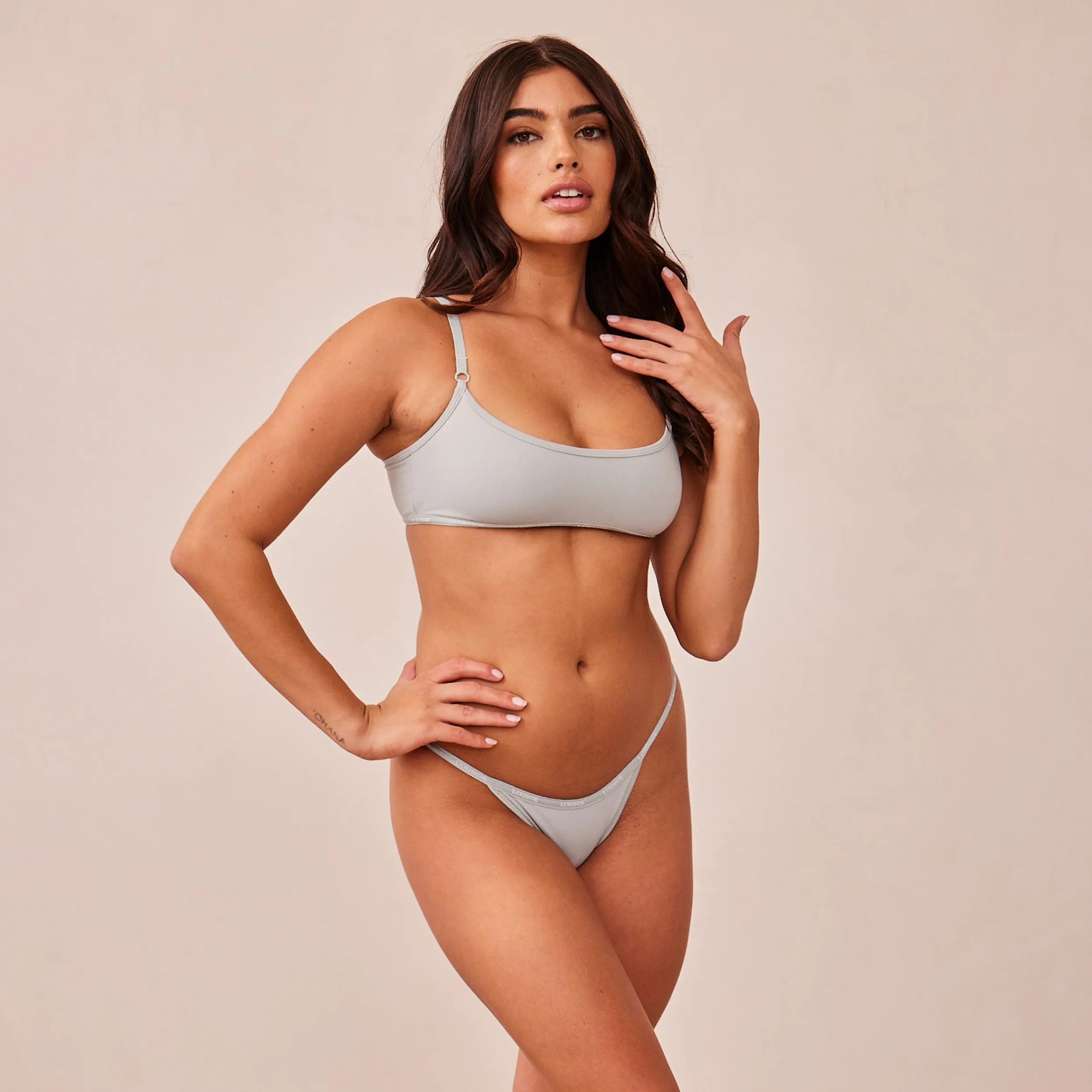 Lounge Underwear Behåar<Essential Bralette - Salvia