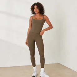 Lounge Underwear Toppar Och T-Shirts<Essential Cami Top - Mullvadsgrå Kaffe