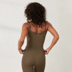Lounge Underwear Toppar Och T-Shirts<Essential Cami Top - Mullvadsgrå Kaffe