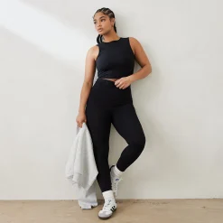 Lounge Underwear Leggings<Essential Leggings - Svart