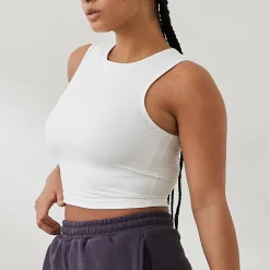 Lounge Underwear Toppar Och T-Shirts<Essential Linne - Naturvit