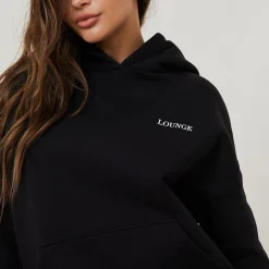 Lounge Underwear Huvtröjor Och Tröjor<Essential Oversized Huvtröja - Svart
