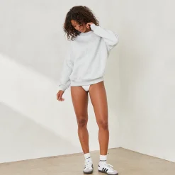 Lounge Underwear Huvtröjor Och Tröjor<Essential Rundhalsad Tröja - Frostfärgad