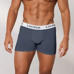 Lounge Underwear Boxershorts För Män | Flerpack<Everyday Boxershorts för Män (3-Pack) - Rökblå