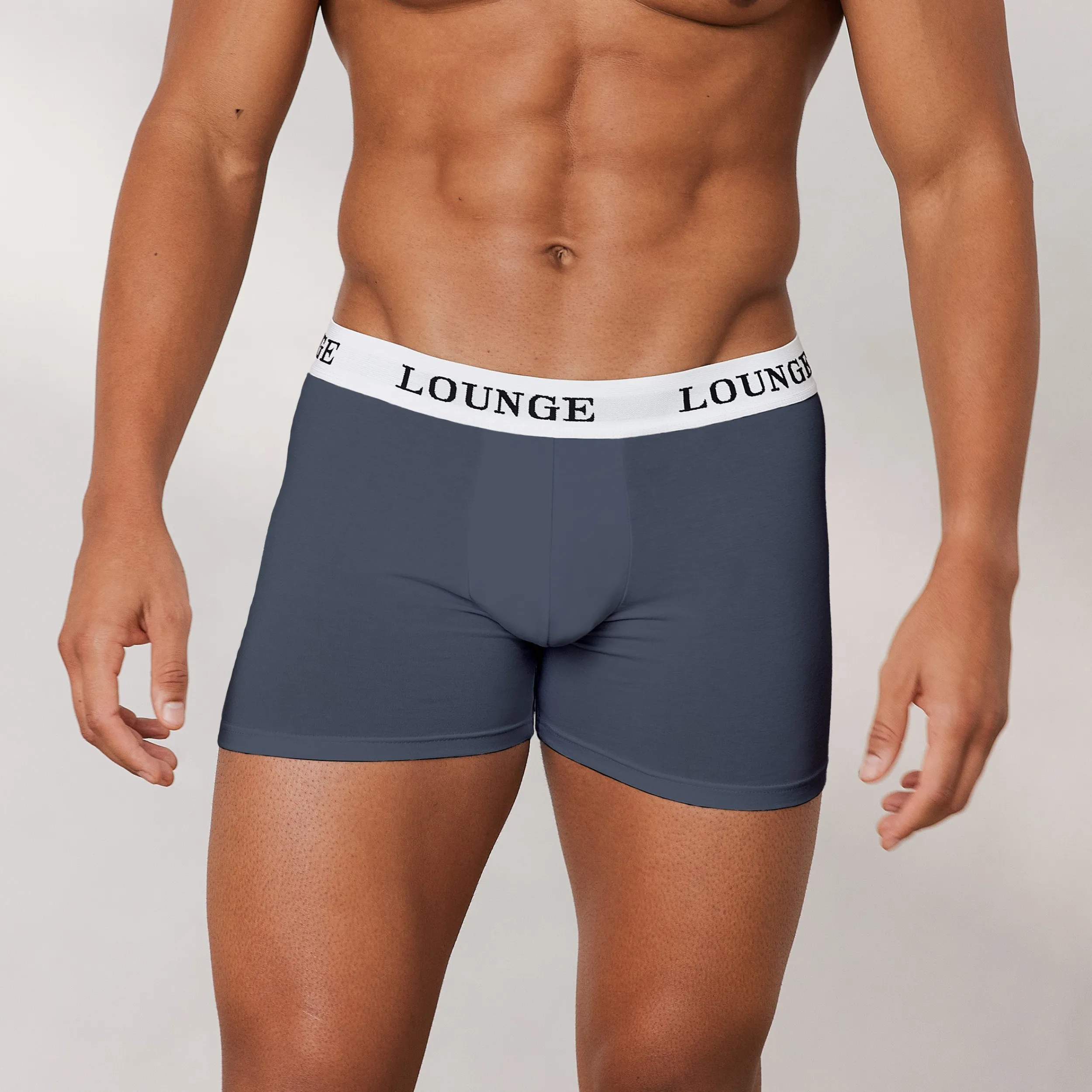 Lounge Underwear Boxershorts För Män | Flerpack<Everyday Boxershorts för Män (3-Pack) - Rökblå