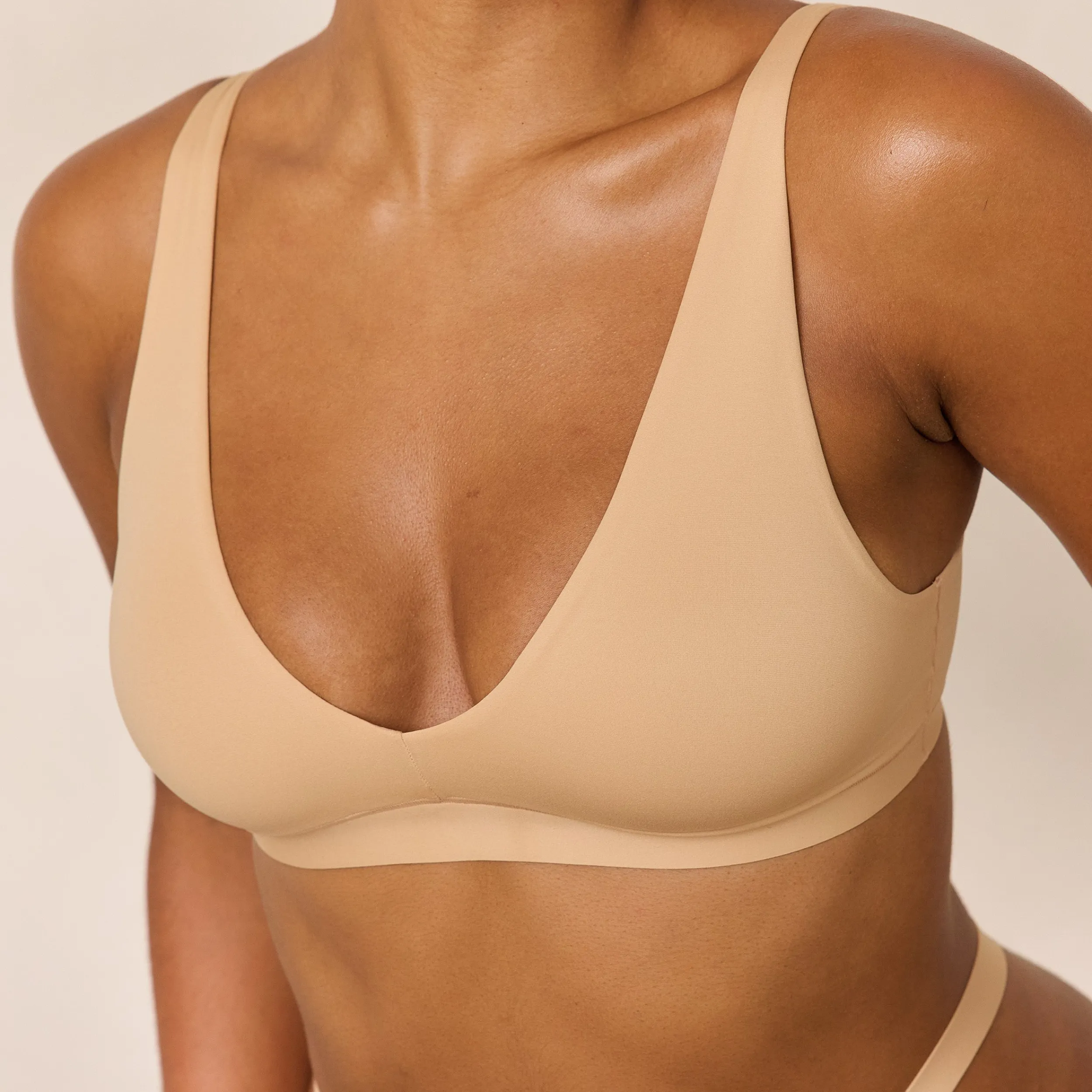 Lounge Underwear Utan Bygel<Everyday Comfort Triangle BH - Sandfärgad