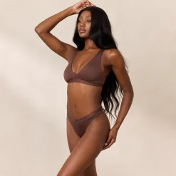 Lounge Underwear Bralettes<Everyday Comfort Triangle BH - Kakao