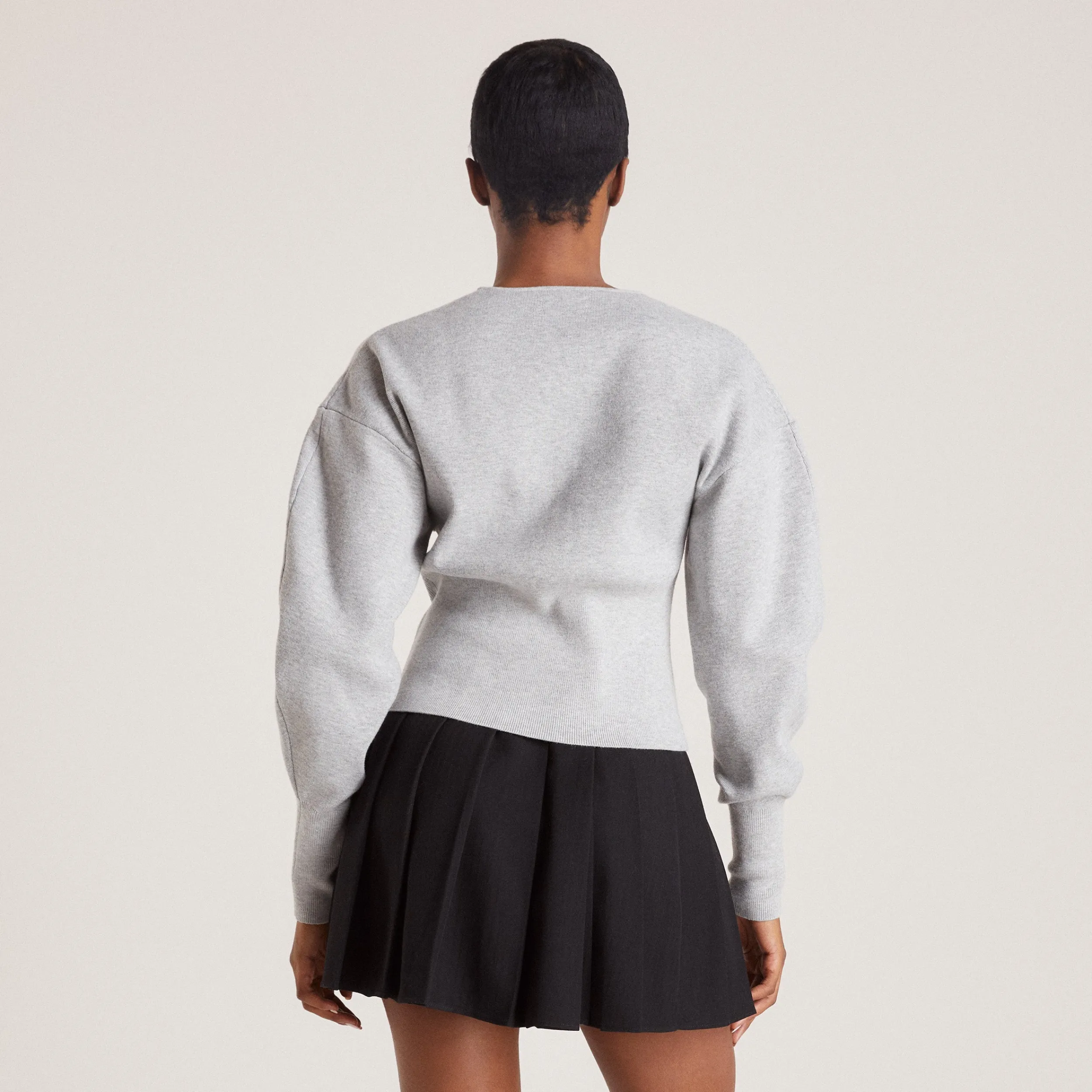 Lounge Underwear Tröjor & Koftor<Figursydd Cardigan - Ljusgrå