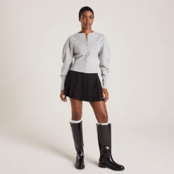 Lounge Underwear Tröjor & Koftor<Figursydd Cardigan - Ljusgrå