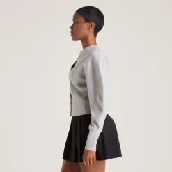 Lounge Underwear Tröjor & Koftor<Figursydd Cardigan - Ljusgrå