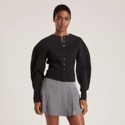 Lounge Underwear Tröjor & Koftor<Figursydd Cardigan - Svart