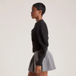 Lounge Underwear Tröjor & Koftor<Figursydd Cardigan - Svart