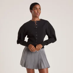 Lounge Underwear Tröjor & Koftor<Figursydd Cardigan - Svart