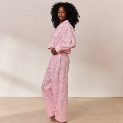 Lounge Underwear Pyjamasset | Pyjamasbyxor<Floral Pyjamabyxor - Rosa Print RosaPrint