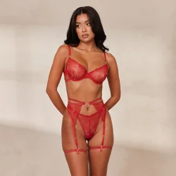 Lounge Underwear Intimates Sets<Gabriella Intimates BH (Set) - Rödbrun