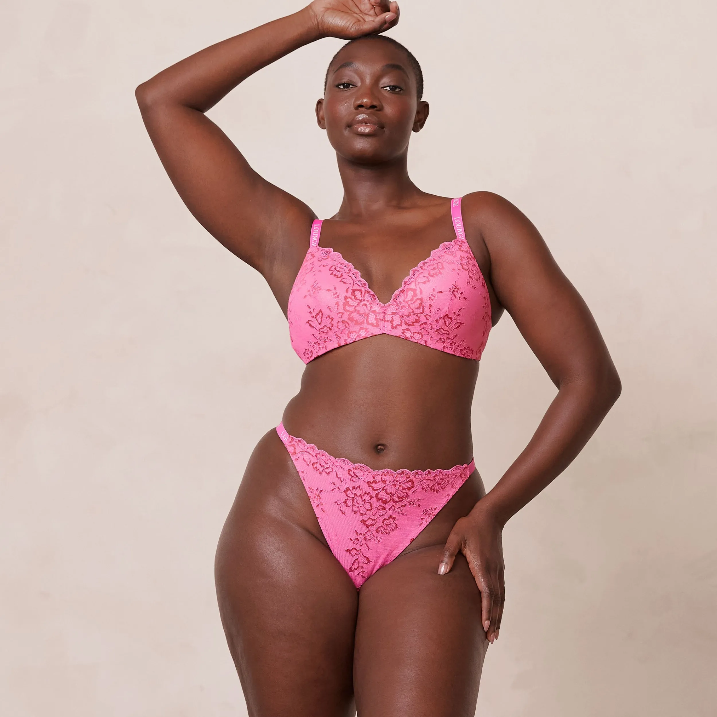 Lounge Underwear Behåar<Lace Magic BH - Knallrosa